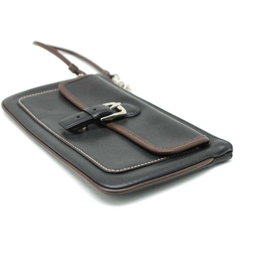COACH "SOHO" Vintage Leather Wristlet